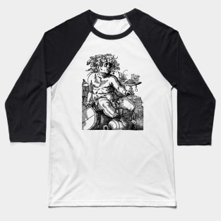 Bacchus - God of Wine and Ecstasy Baseball T-Shirt